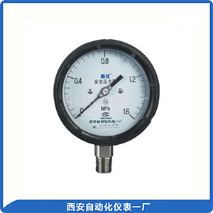 YQS、YQSN，不充液、充液系列工业过程(酚醛壳)安全系列压力表